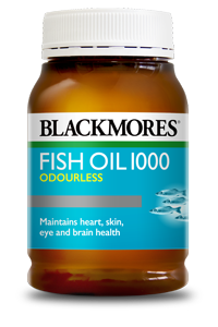 Blackmores Fish Oil 1000 Odourless