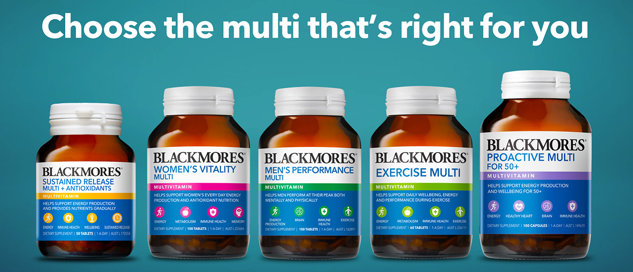 The best multivitamin for you – How to choose the right multivitamin for your individual needs | Blackmores